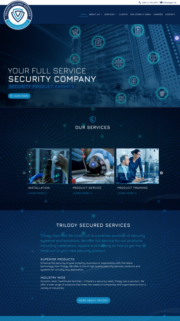 Trilogy Secured Services professional security guards providing reliable on-site protection for commercial and residential properties